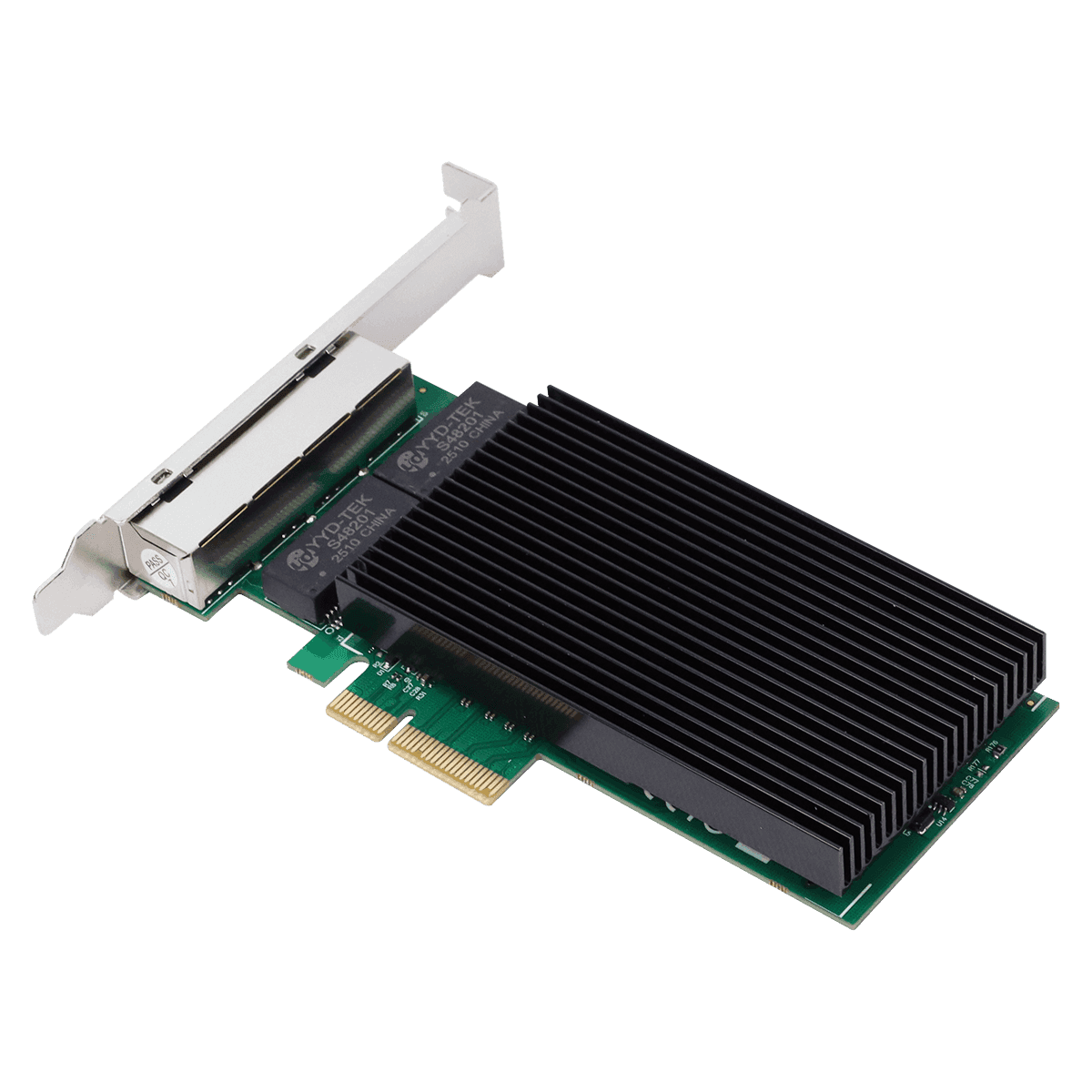 Placa De Rede 2 5 G Quad Port Rj 45 Chipset Intel Pci E X 4 Pcyes Lc 2500 4 Pit em destaque