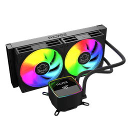 Water Cooler PCYES DULEY 240MM BLACK VULCAN ARGB 240MM – WCDLY240 2