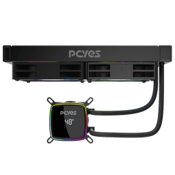 Water Cooler PCYES DULEY 240MM BLACK VULCAN ARGB 240MM – WCDLY240 6