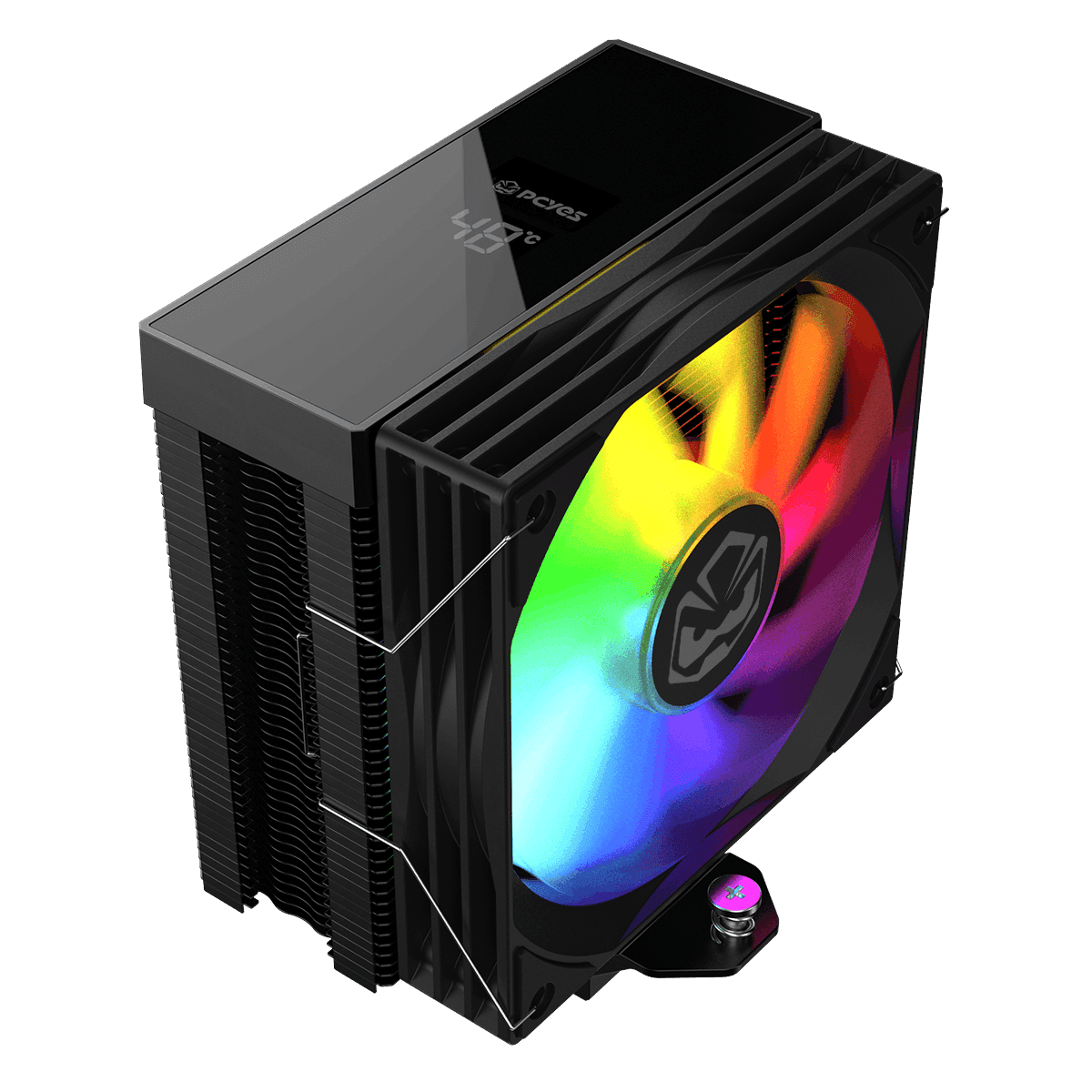 Cooler para Processador PCYES DULEY BLACK VULCAN TDP 180W – ACDLYBV detalhe