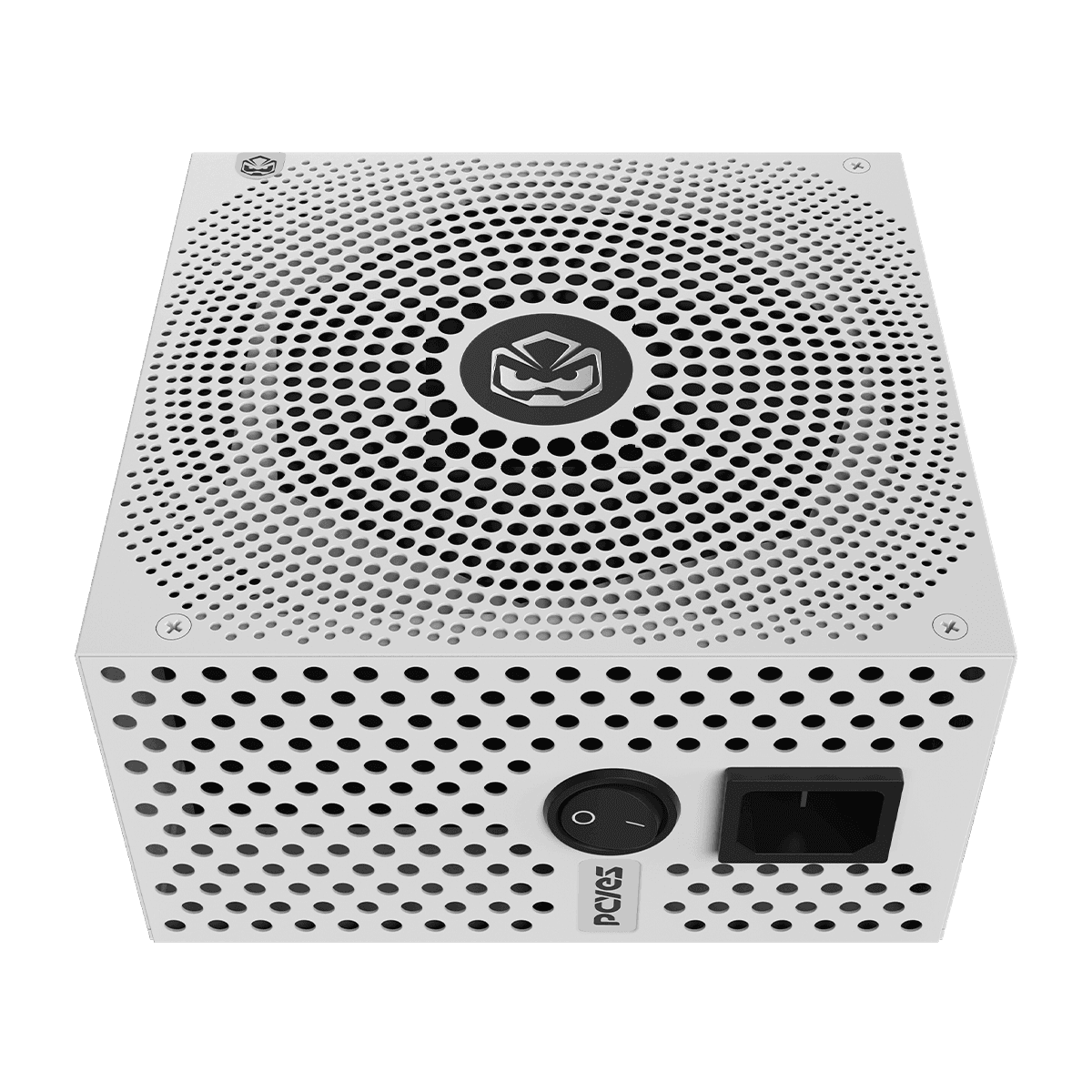 Fonte PCYES Gamer 650W 80 Plus Bronze Electro V2 White Ghost PFC Ativo ELECV2WG650W detalhe