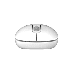 Mouse PCYES Sem Fio Soft Silent Click Branco 1200 DPI Wireless 2.4GHz MSSC12WB 4