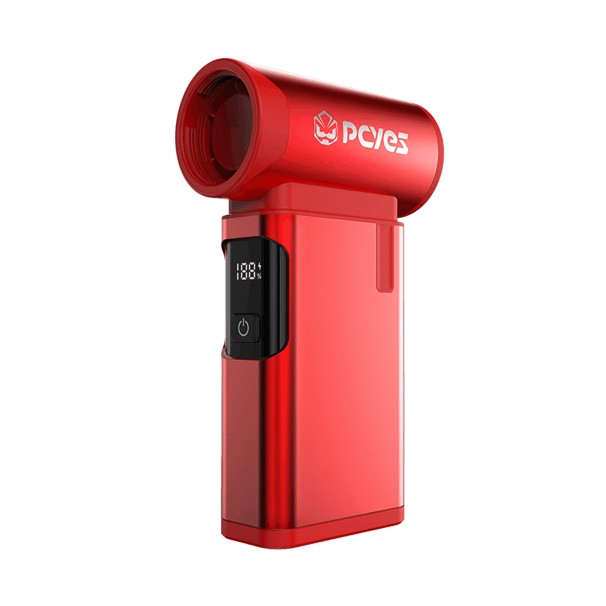 Mini Soprador PCYES Turbo Jet Fan Red Magma 4000mAh 5 Níveis Limpeza PSTJRM