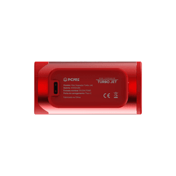Mini Soprador PCYES Turbo Jet Fan Red Magma 4000mAh 5 Níveis Limpeza PSTJRM 7
