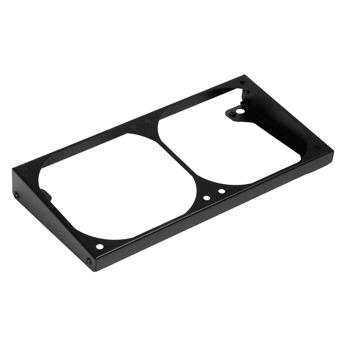 Suporte para Gabinete PCYES Fan Tilt 240mm Black Vulcan para Fans 120mm PFT240BV