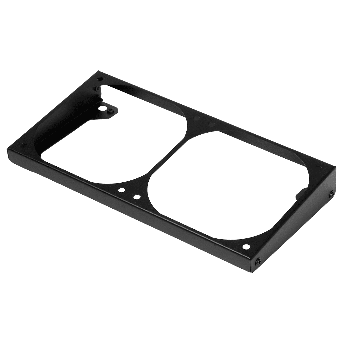 Suporte para Gabinete PCYES Fan Tilt 240mm Black Vulcan para Fans 120mm PFT240BV detalhe