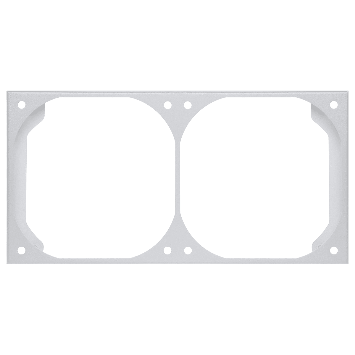 Suporte para Gabinete PCYES Fan Tilt 240mm White Ghost para Fans 120mm PFT240WG em destaque