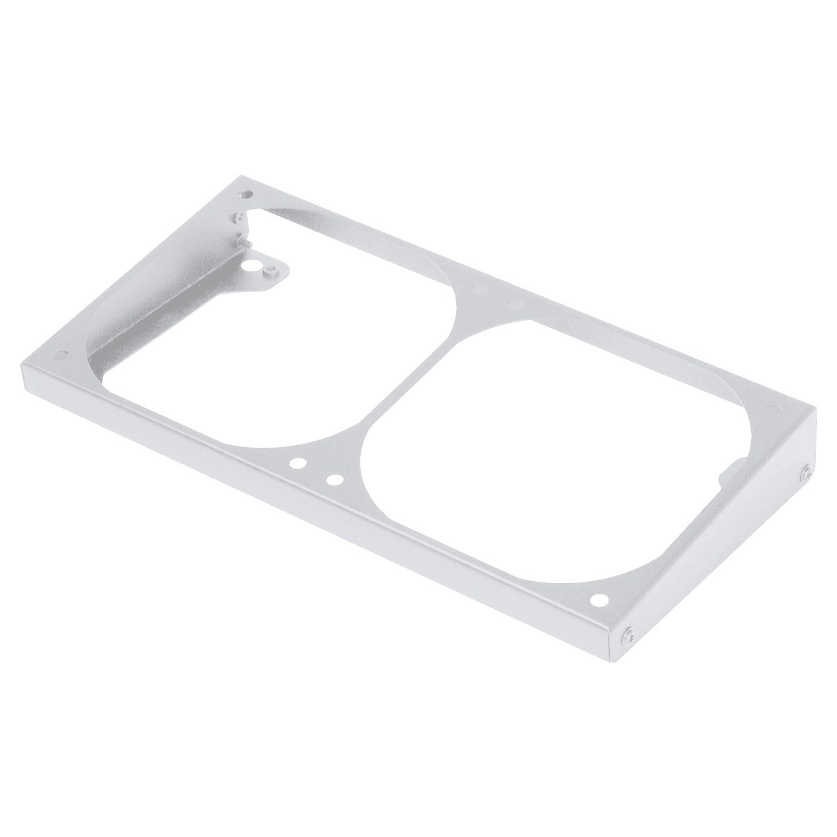 Suporte para Gabinete PCYES Fan Tilt 240mm White Ghost para Fans 120mm PFT240WG detalhe