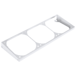 Suporte para Gabinete PCYES Fan Tilt 360mm White Ghost para Fans 120mm PFT360WG 1
