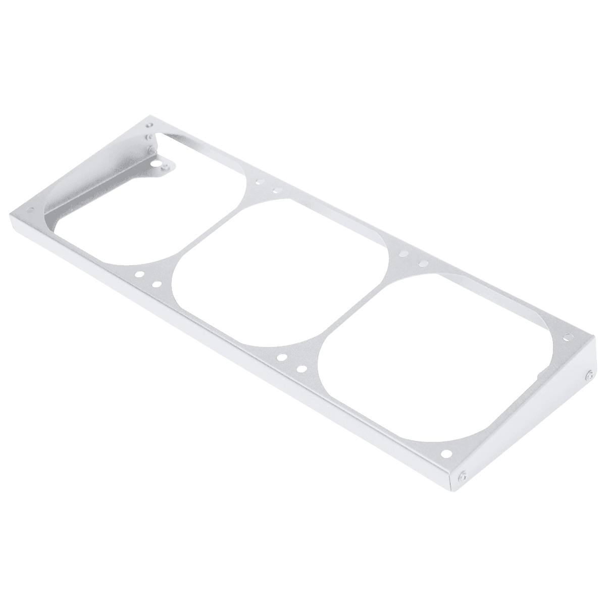 Suporte para Gabinete PCYES Fan Tilt 360mm White Ghost para Fans 120mm PFT360WG detalhe