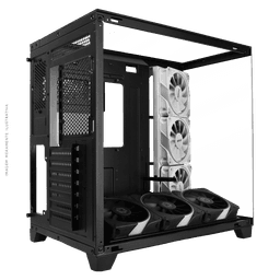 Suporte para Gabinete PCYES Fan Tilt 360mm White Ghost para Fans 120mm PFT360WG 6