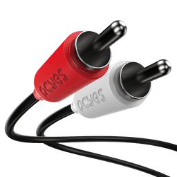 Cabo Áudio 2 RCA para P2 3.5mm PCYES 2M Estéreo P2R35-2 4
