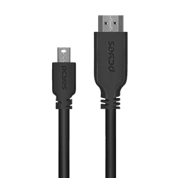 Cabo PCYES Mini DisplayPort para HDMI 2.0 2M Full HD PMDPH-2 3