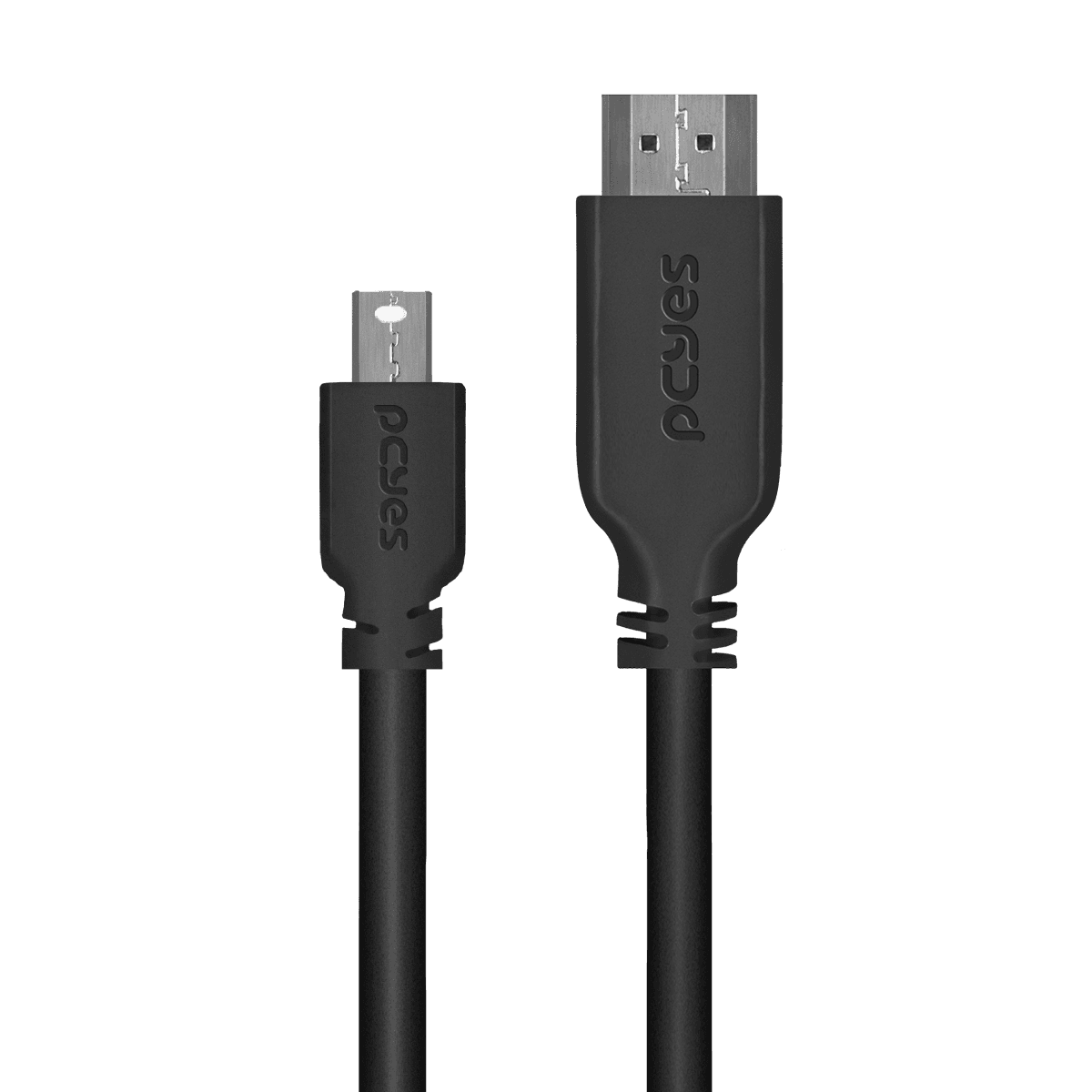 Cabo PCYES Mini DisplayPort para HDMI 2.0 2M Full HD PMDPH-2 detalhe