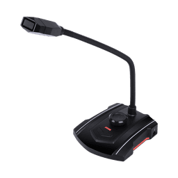 Microfone PCYES Gamer USB VOX SH-01U Omnidirecional com Controle de Volume e Mute 3