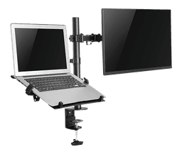 Suporte Para Monitor E Notebook PCYES Articulação Dupla 17-32 PLMSMN1A 3