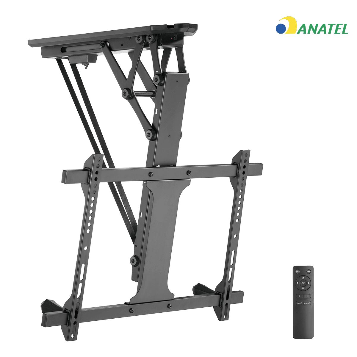 Suporte Motorizado de Teto para TV PCYES 32-70" Alexa Tuya PLMSTM01A