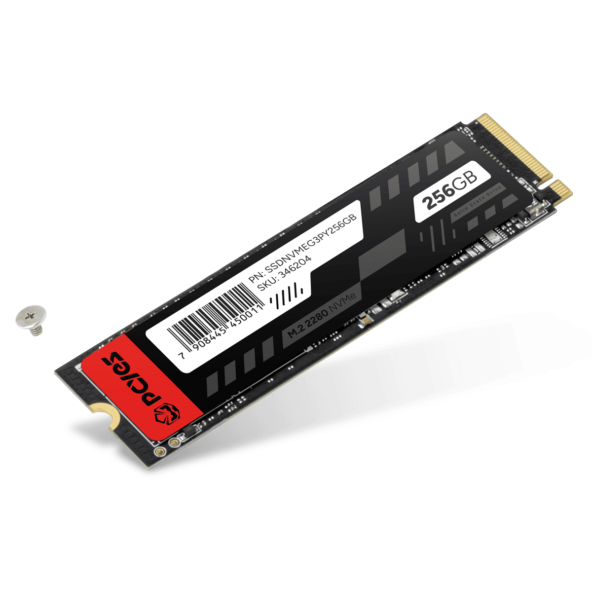 SSD PCYES 256AGB M.2 NVMe PCIe 3.0x4 1700MB/s SSDNVMEG3PY256GB em destaque