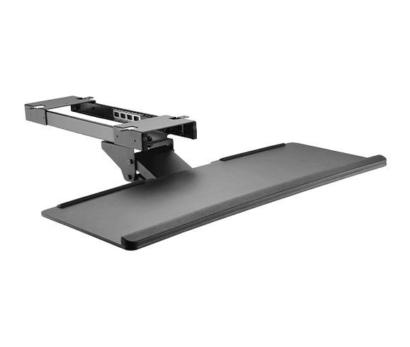 Suporte de Mesa PCYES Retrátil para Teclado com Apoio em Gel PLMST01A