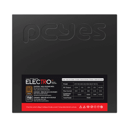 Fonte PCYES Gamer Electro V2 750W 80Plus Bronze PFC Ativo ELECV2PTO650W 4