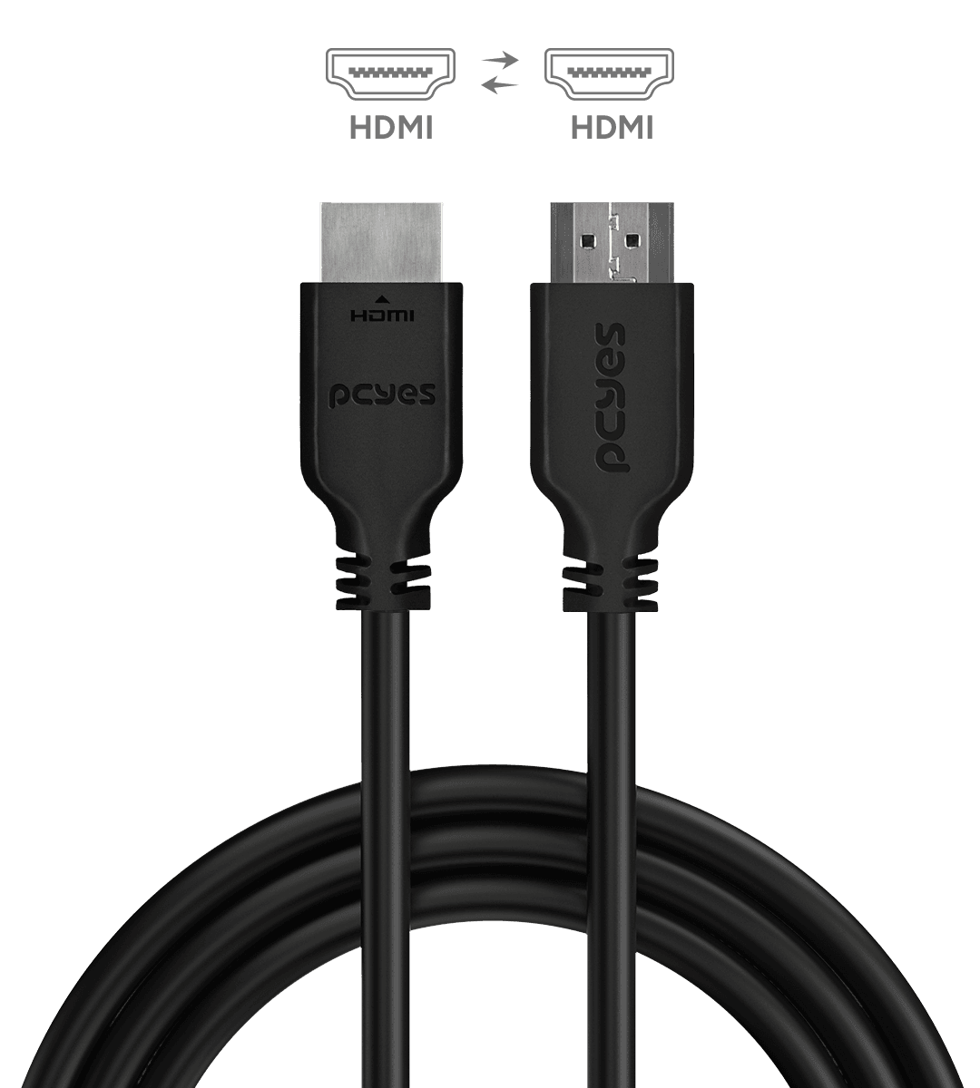 Cabo HDMI PCYES 2.1 1M 8K 48Gbps Ultra HD PHM21-1 em destaque