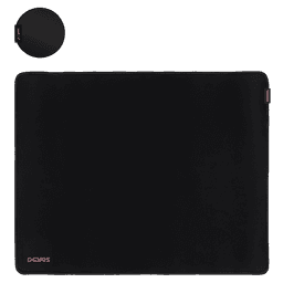 Mouse Pad Black Standard PCYES 360x300mm Base Antiderrapante PMC36X30B 1