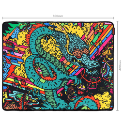 Mouse Pad Gamer PCYES Dragon Medium 500x400 PMD50X40 5