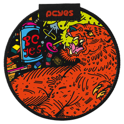 Mouse Pad Tiger Extended PCYES 900x420mm Speed Base Antiderrapante PMT90X42 6
