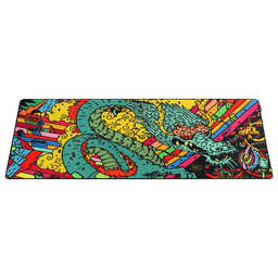 Mouse Pad Dragon Extended PCYES 900x420mm Speed Base Antiderrapante PMD90X42 4
