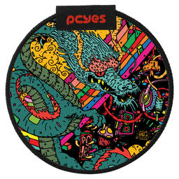 Mouse Pad Dragon Extended PCYES 900x420mm Speed Base Antiderrapante PMD90X42 6