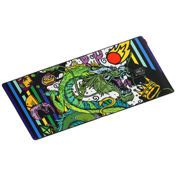 Mouse Pad Ancient Dragon Extended PCYES 900x420mm Speed Base Antiderrapante PMA90X42 2