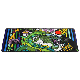 Mouse Pad Ancient Dragon Extended PCYES 900x420mm Speed Base Antiderrapante PMA90X42 4