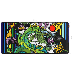 Mouse Pad Ancient Dragon Extended PCYES 900x420mm Speed Base Antiderrapante PMA90X42 5