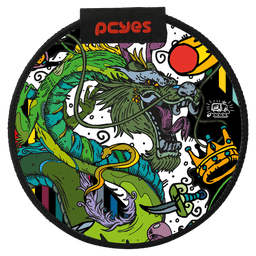 Mouse Pad Ancient Dragon Extended PCYES 900x420mm Speed Base Antiderrapante PMA90X42 6