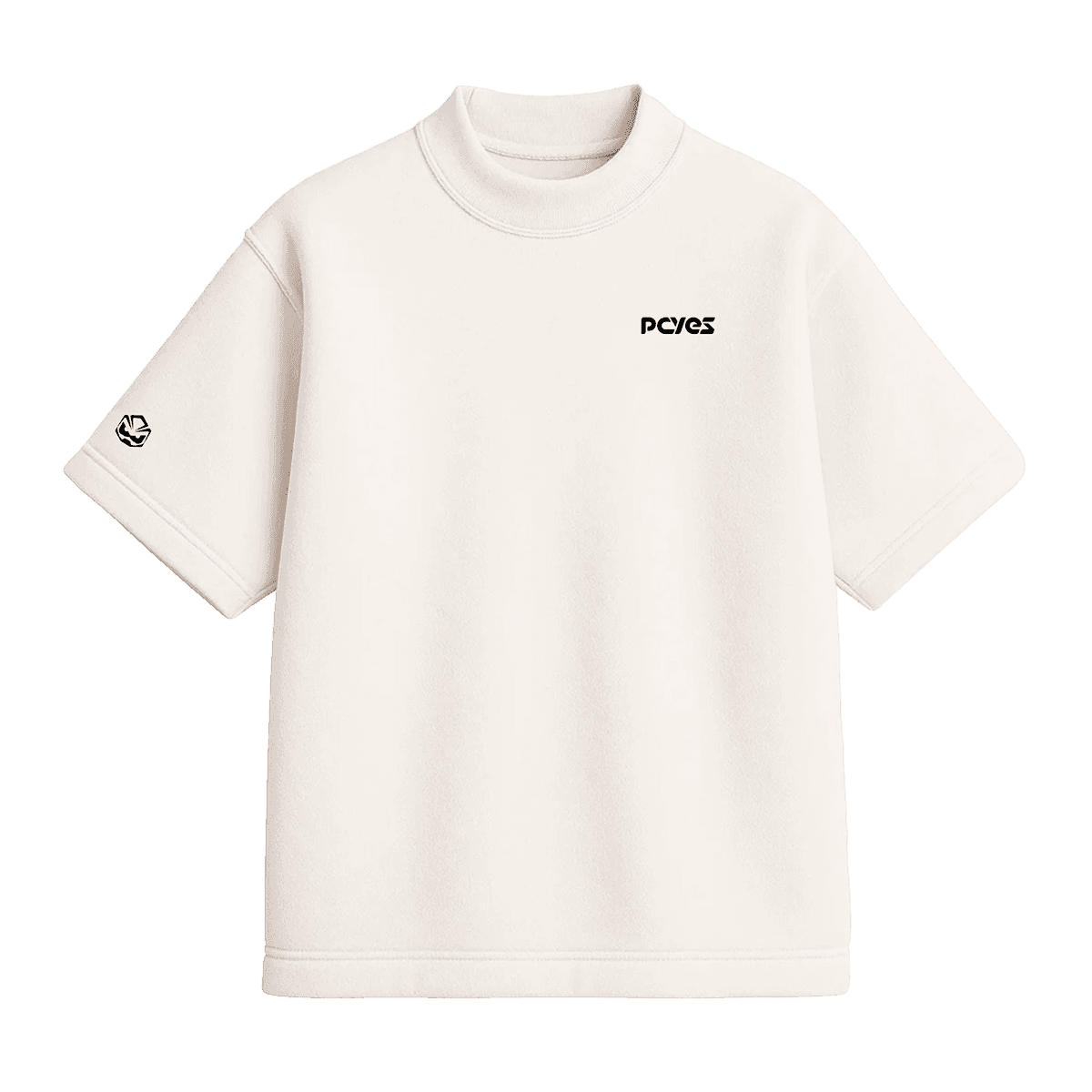 Camiseta PCYES Oversized Basic Off White Tamanho G
