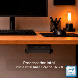 Computador PCYES ONE B300 QUAD Core Intel Core i3-8100 3.6GHz 16GB DDR4 SSD 512GB Windows 11 Pro 6